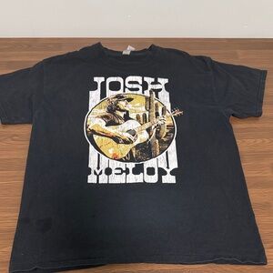 Black Graphic Josh‎ Meloy Shirt